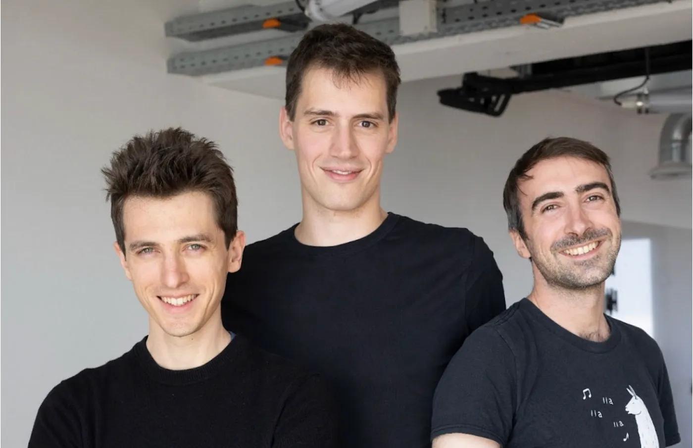 Mistral AI co-founders: Guillaume Lample, Arthur Mensch, Timothée Lacroix