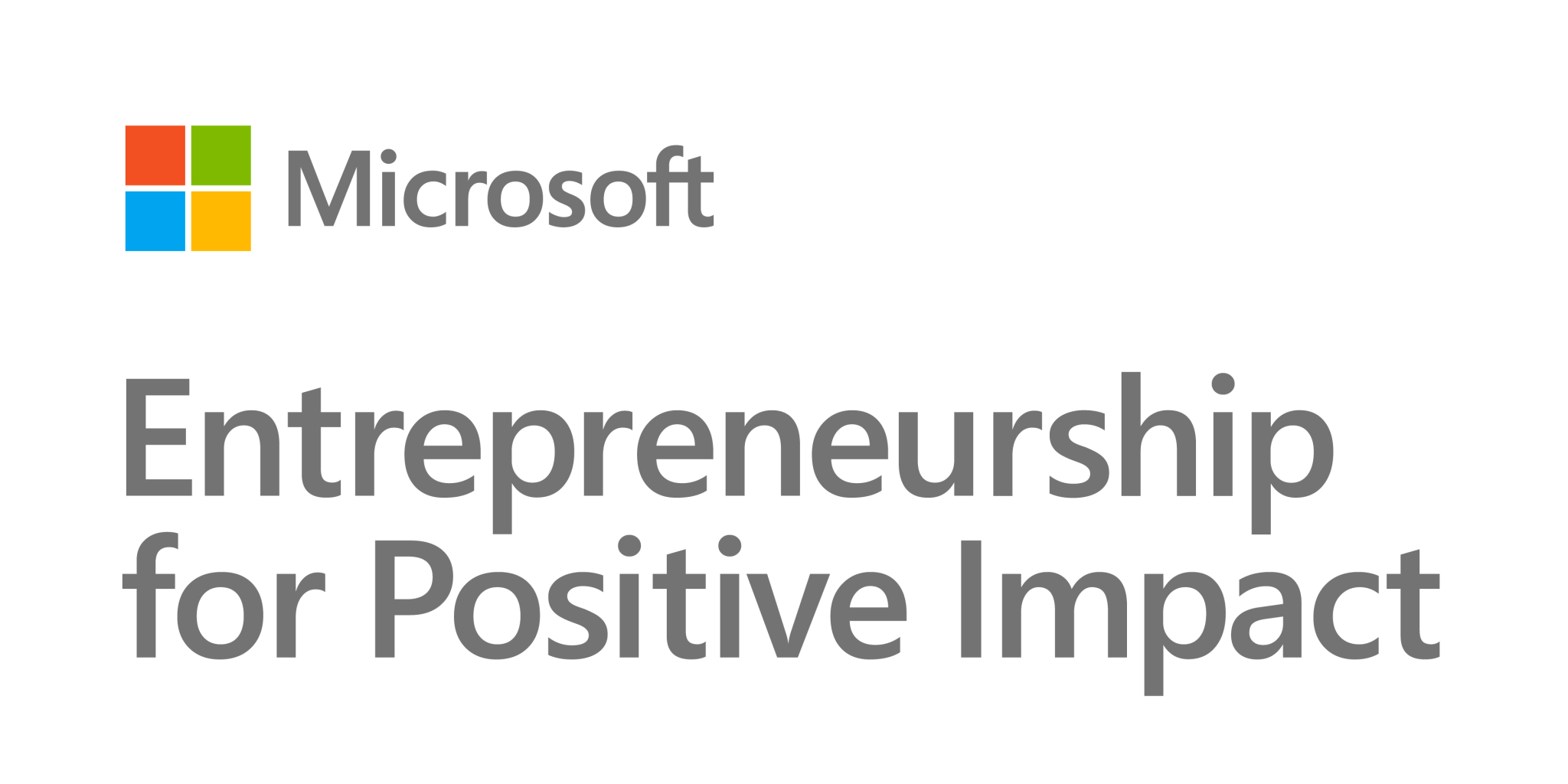 Microsoft Entrepreneurship for Positive Impact