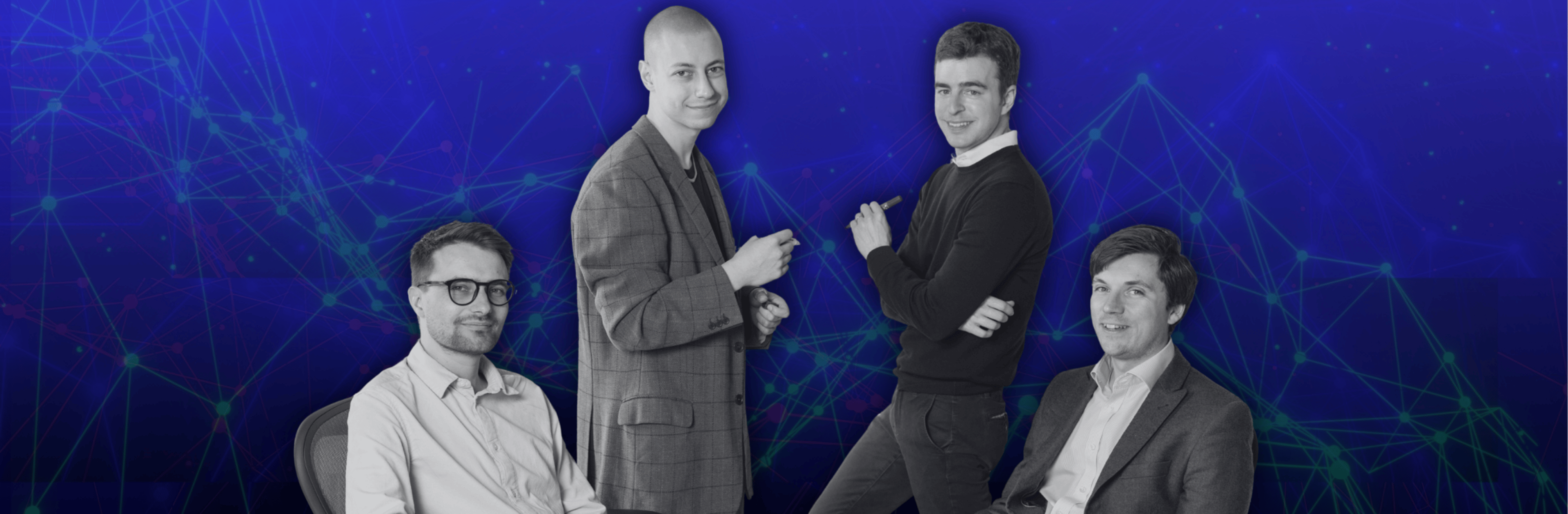 Inherent cofounders (L-R): Louis Kirsch, Kaloyan Aleksiev, Tantum Collins, Edward Hughes. Image provided by Inherent.