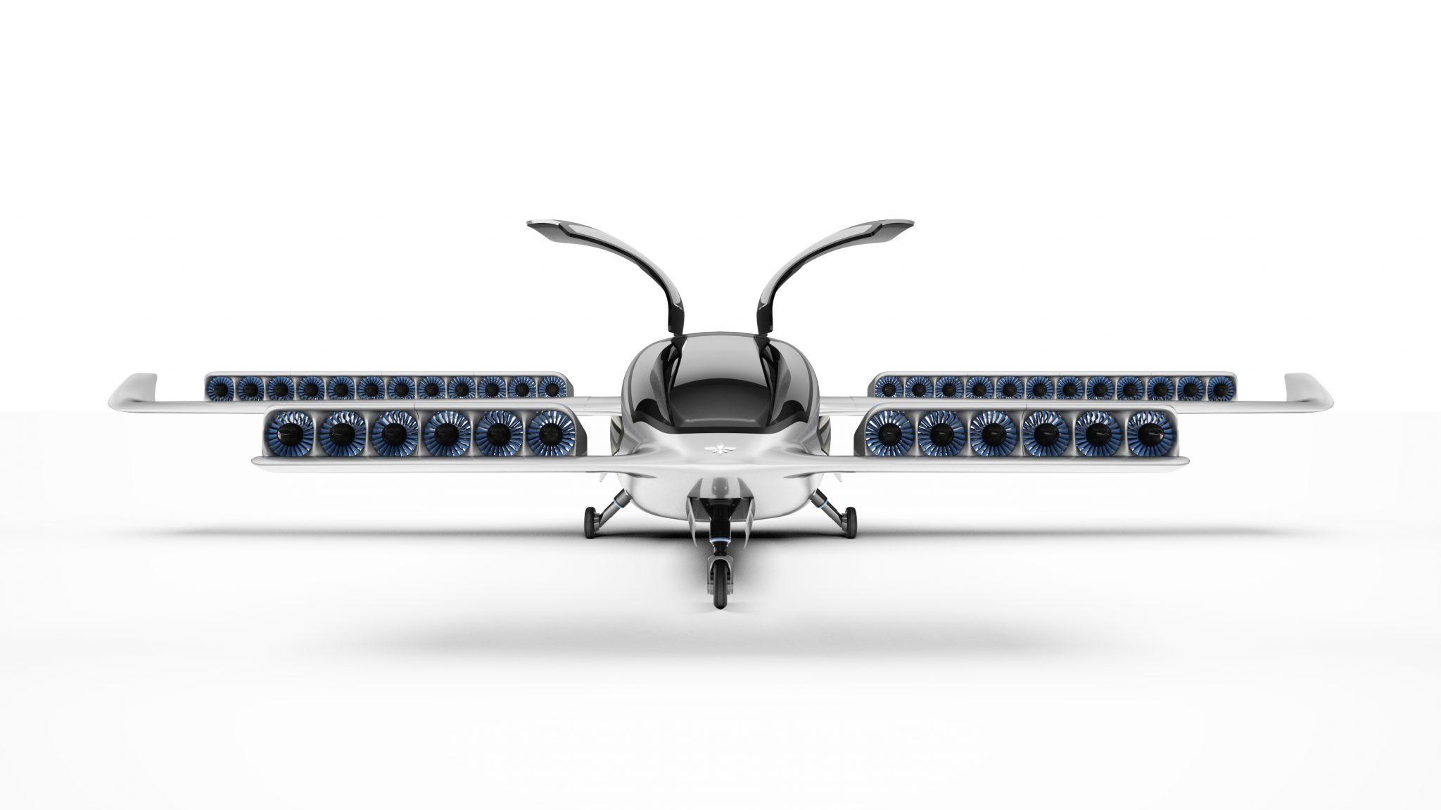 Lilium's all-electric, vertical take-off jet