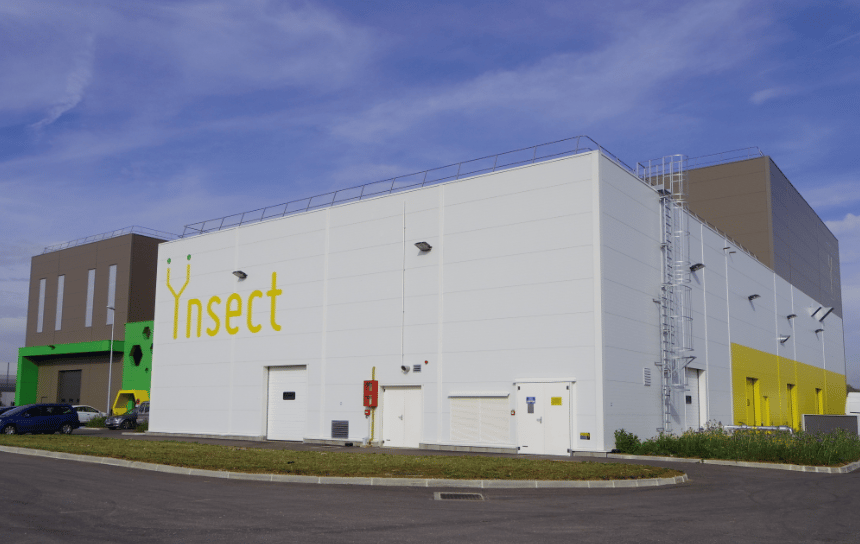 Ynsect's factory in Dole, eastern France