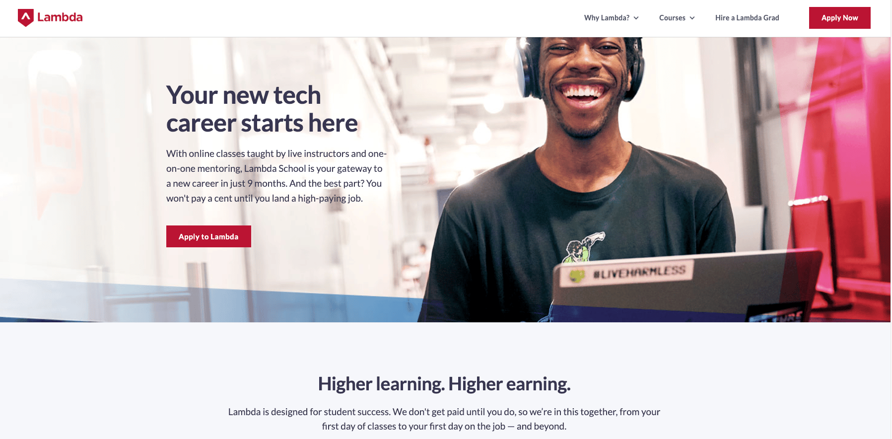 Lambda School Website