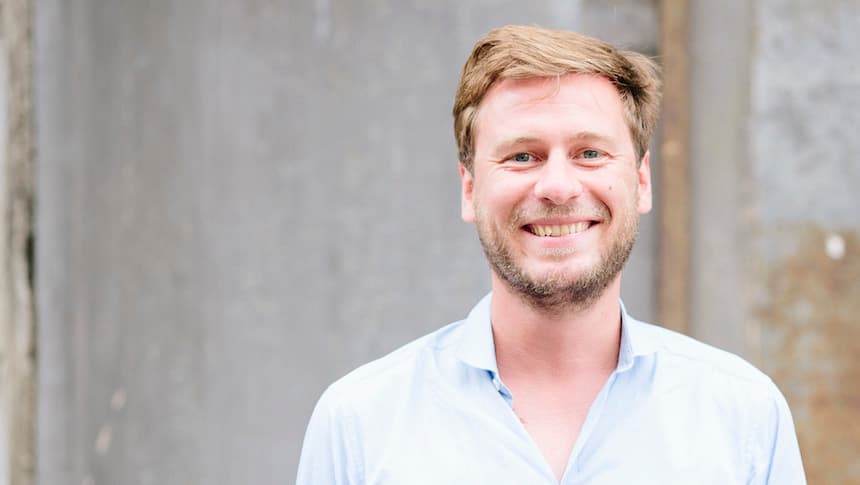 Photo of Phil Chambers, CEO of employee engagement platform Peakon.