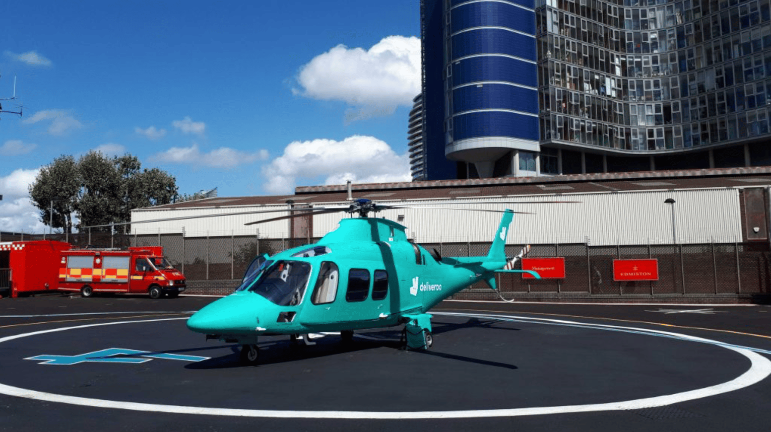Photo of Deliveroo Helicopter