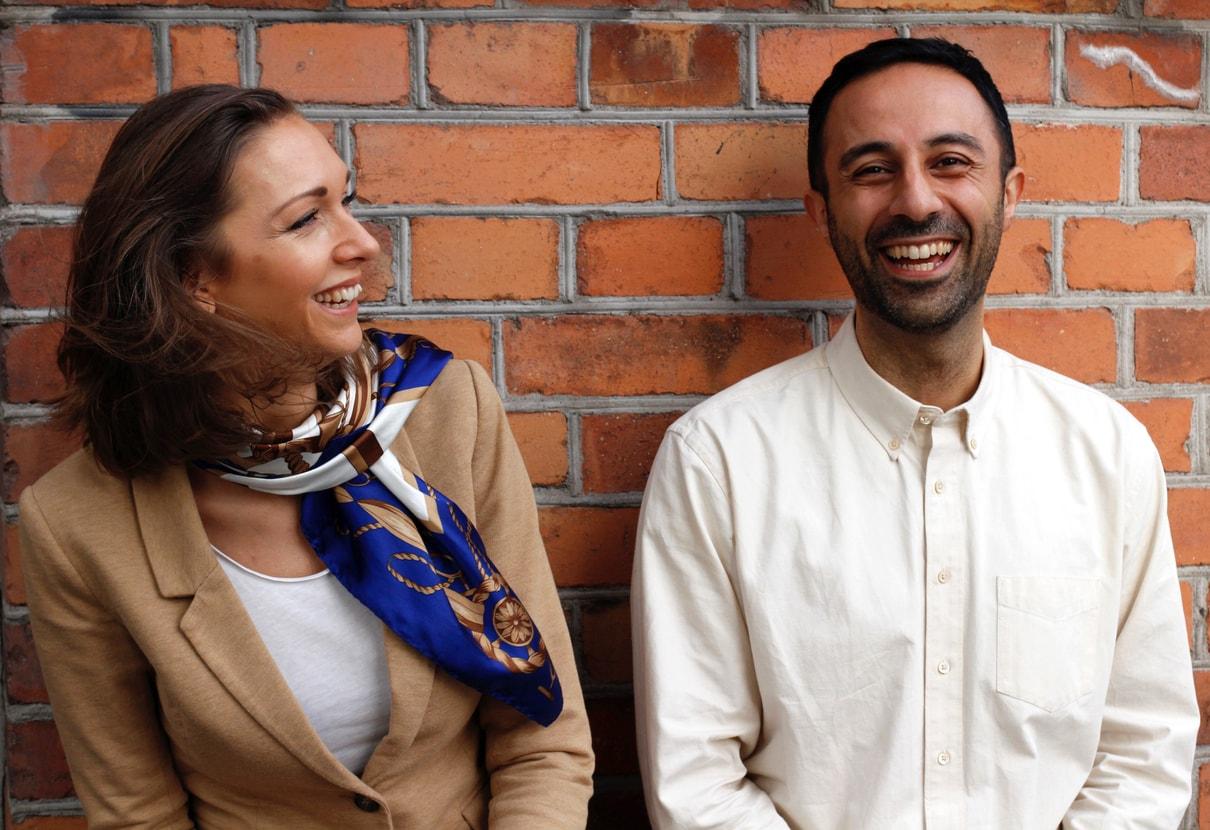 Photo of Sorosh Tavakoli and Anja Leissner