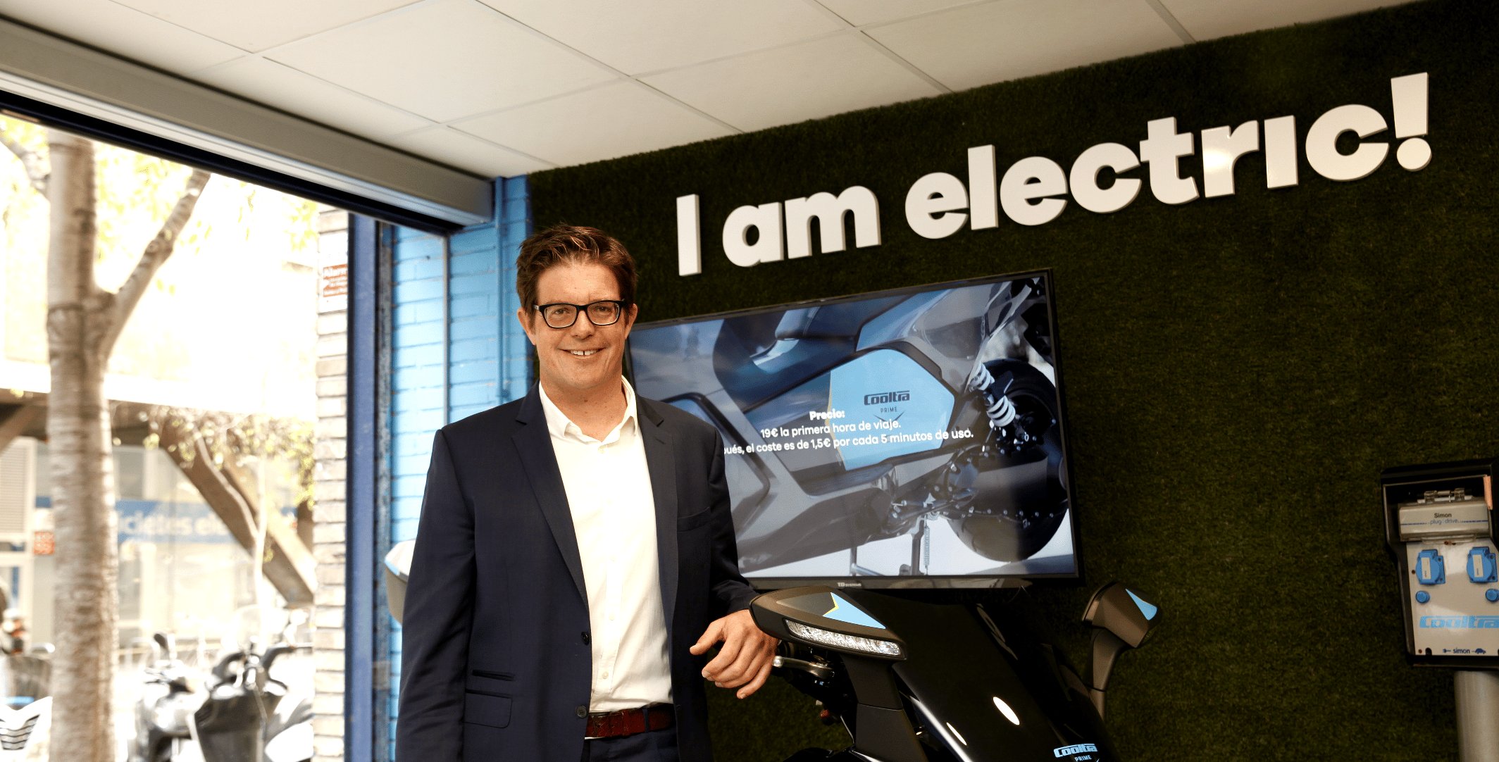 Cooltra CEO and cofounder Timo Buetefisch