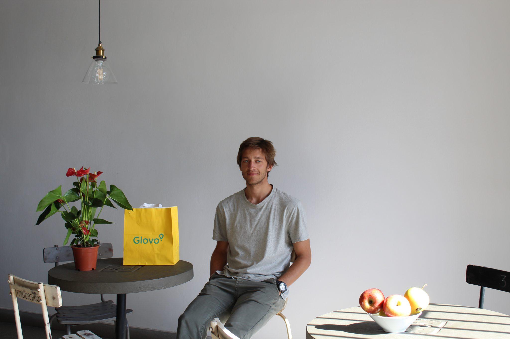 Glovo founder Oscar Pierre