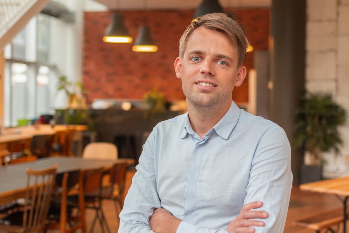 Photo of Raphaël Vuillerme, cofounder and chief executive of Luko.