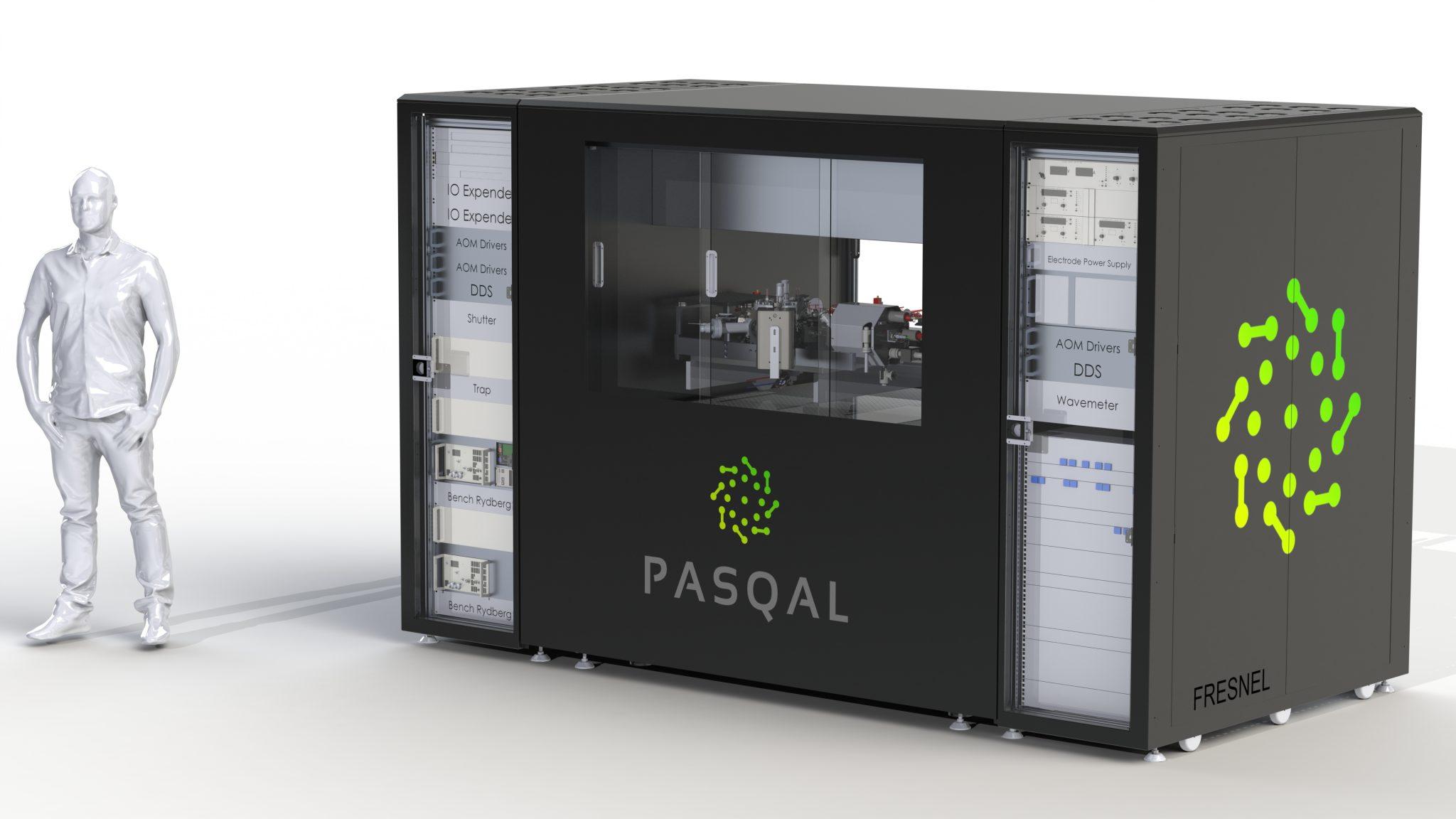 Image of a Pasqal quantum processor