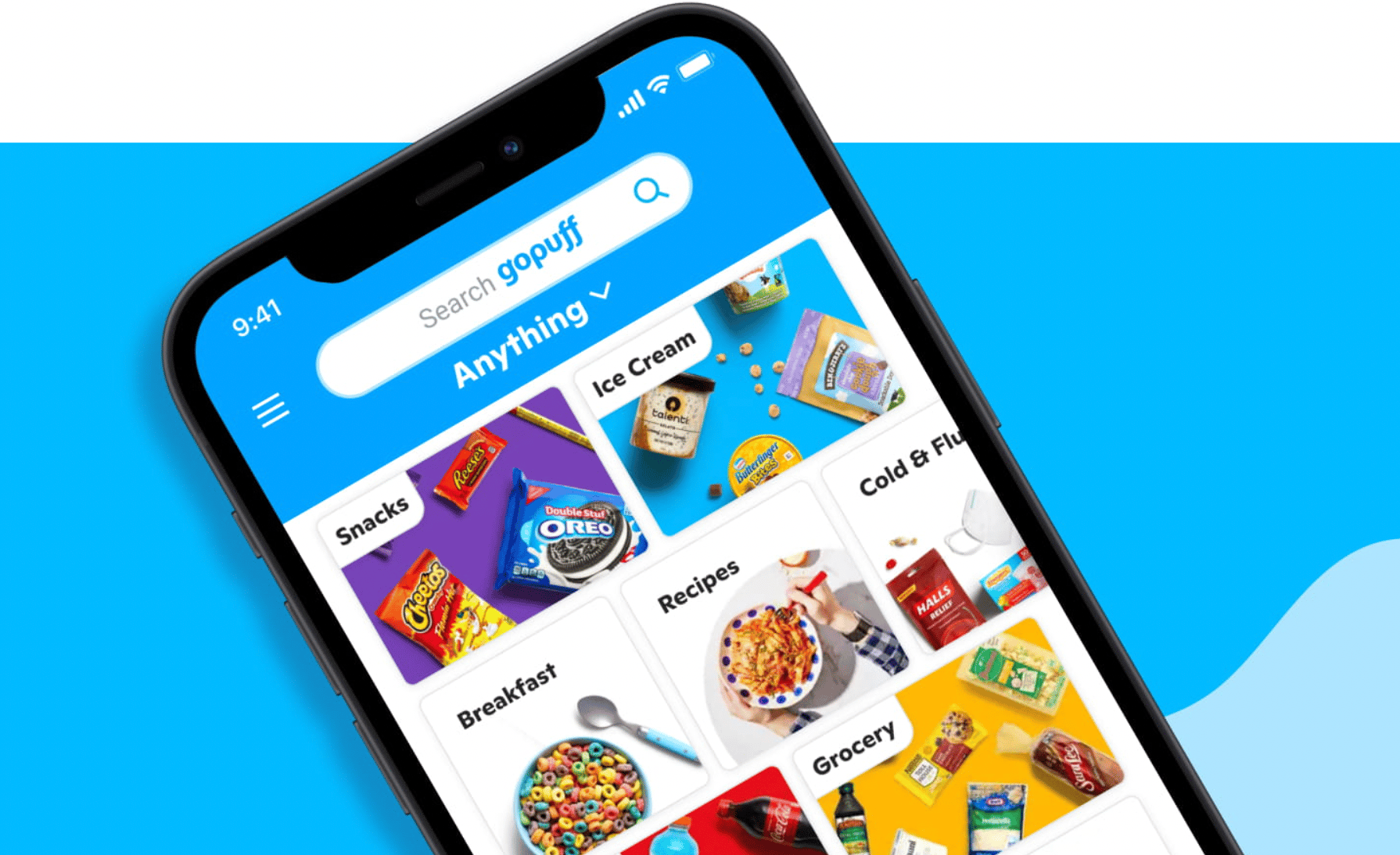 Gopuff's app