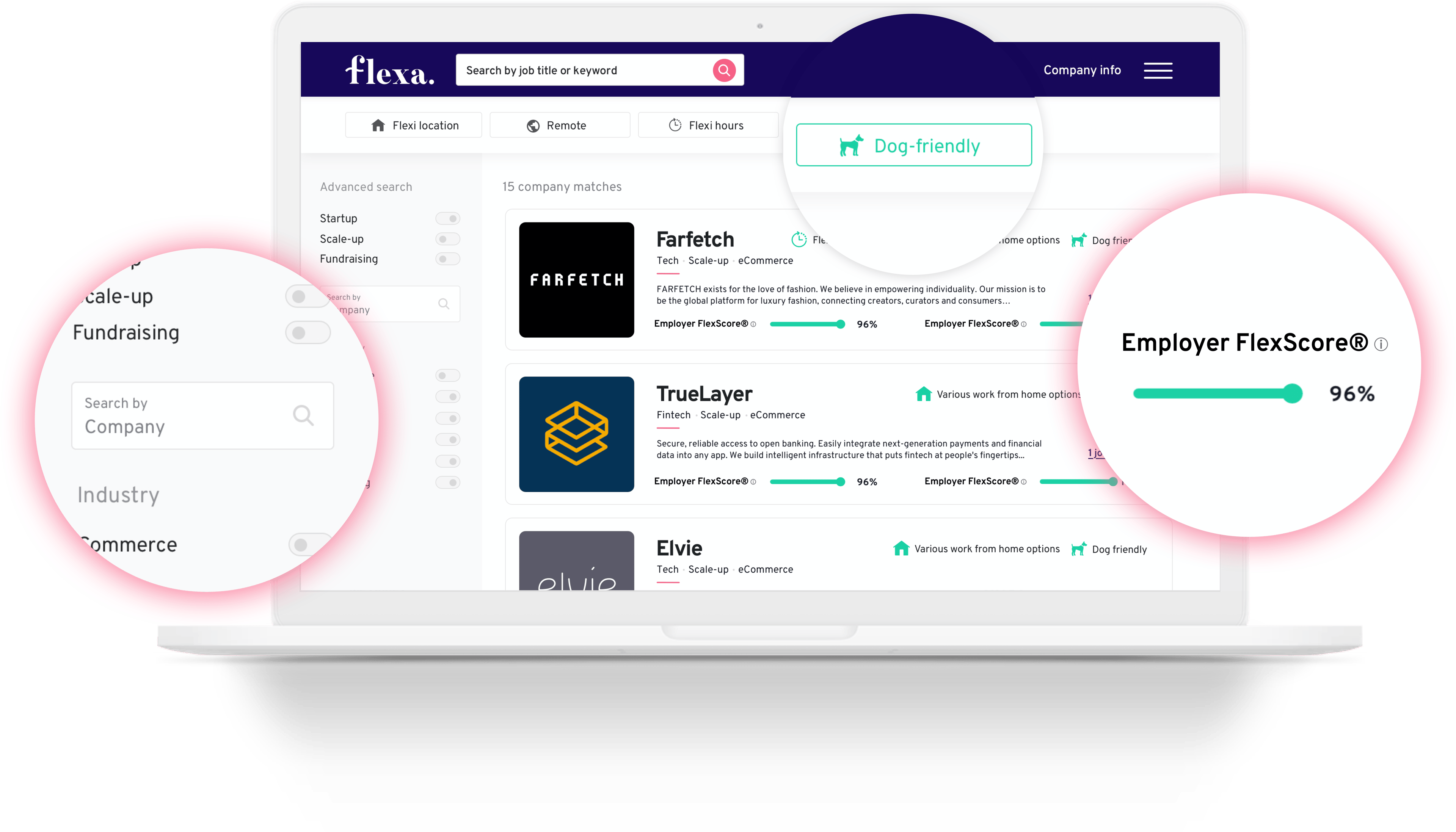 Flexa lets job seekers search for roles by how flexible a company is