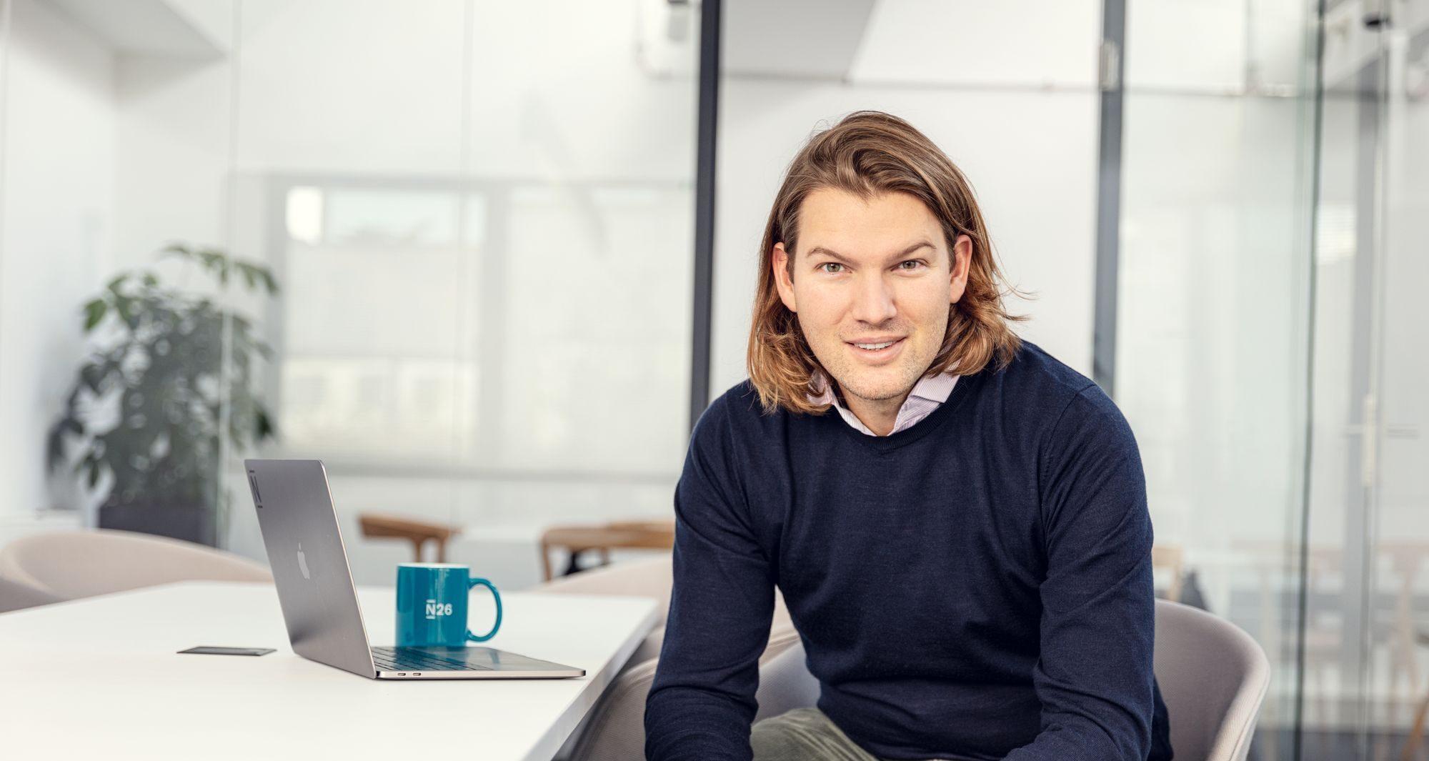 An image of N26 CEO Valentin Stalf