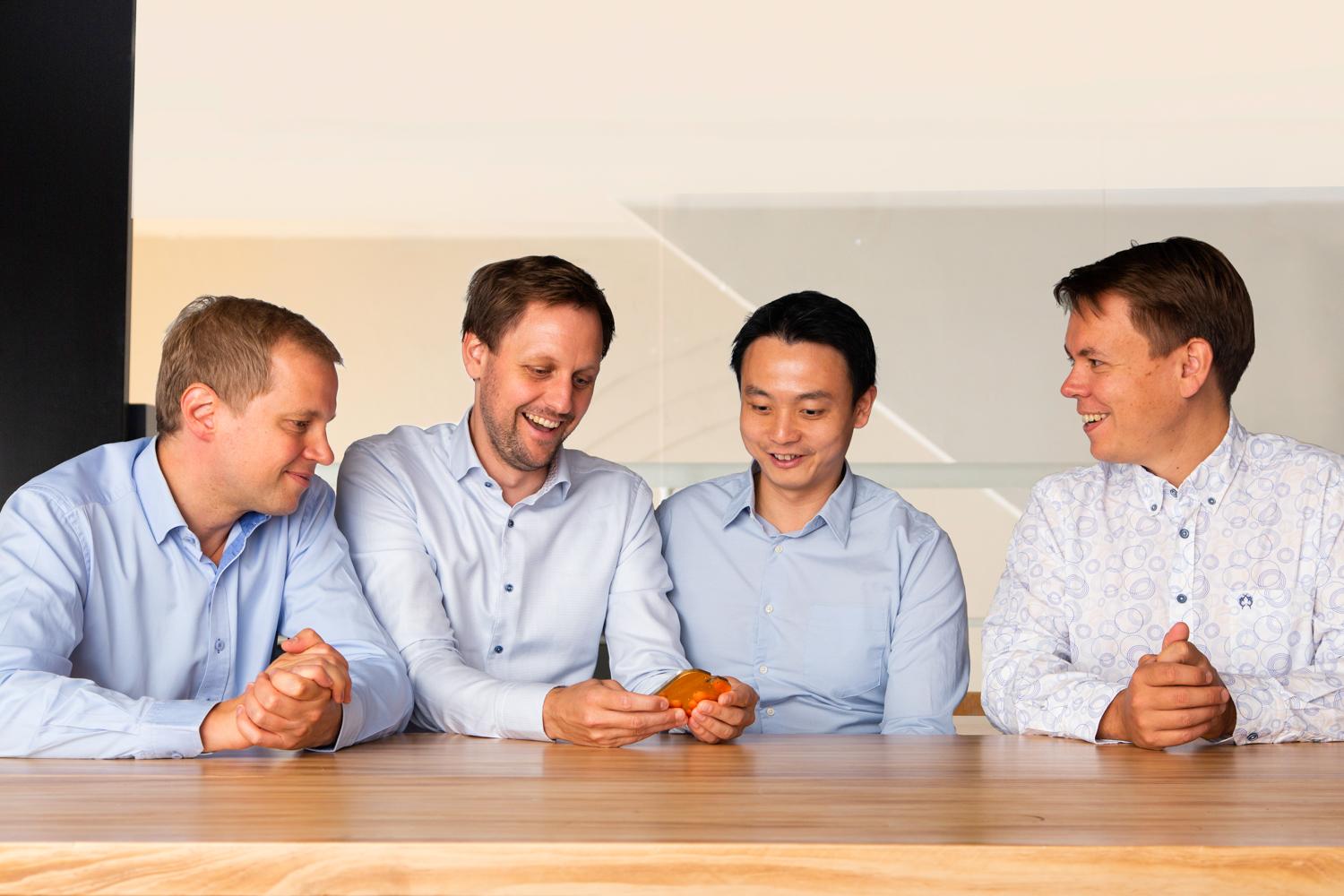 An image of the team at IQM, the Finnish quantum startup