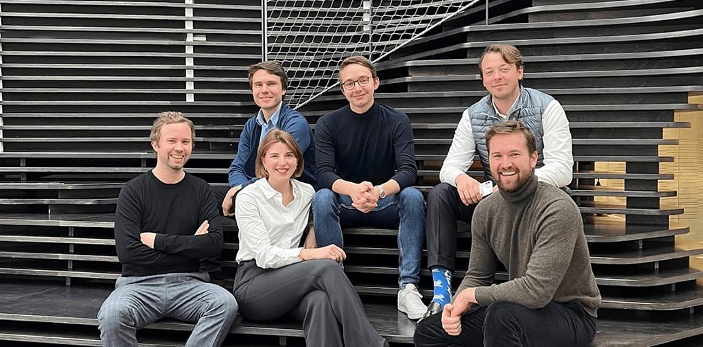Two founders: Andreas Mjelde, Joachim Kruger, Kiran Thomas