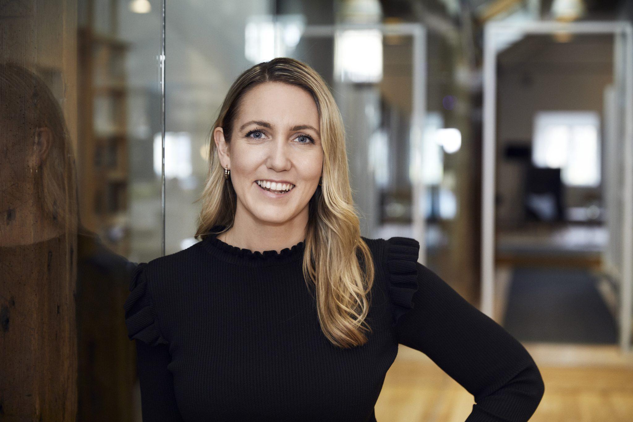 A landscape image of Sara Rywe, partner at Nordic seed-stage VC ByFounders