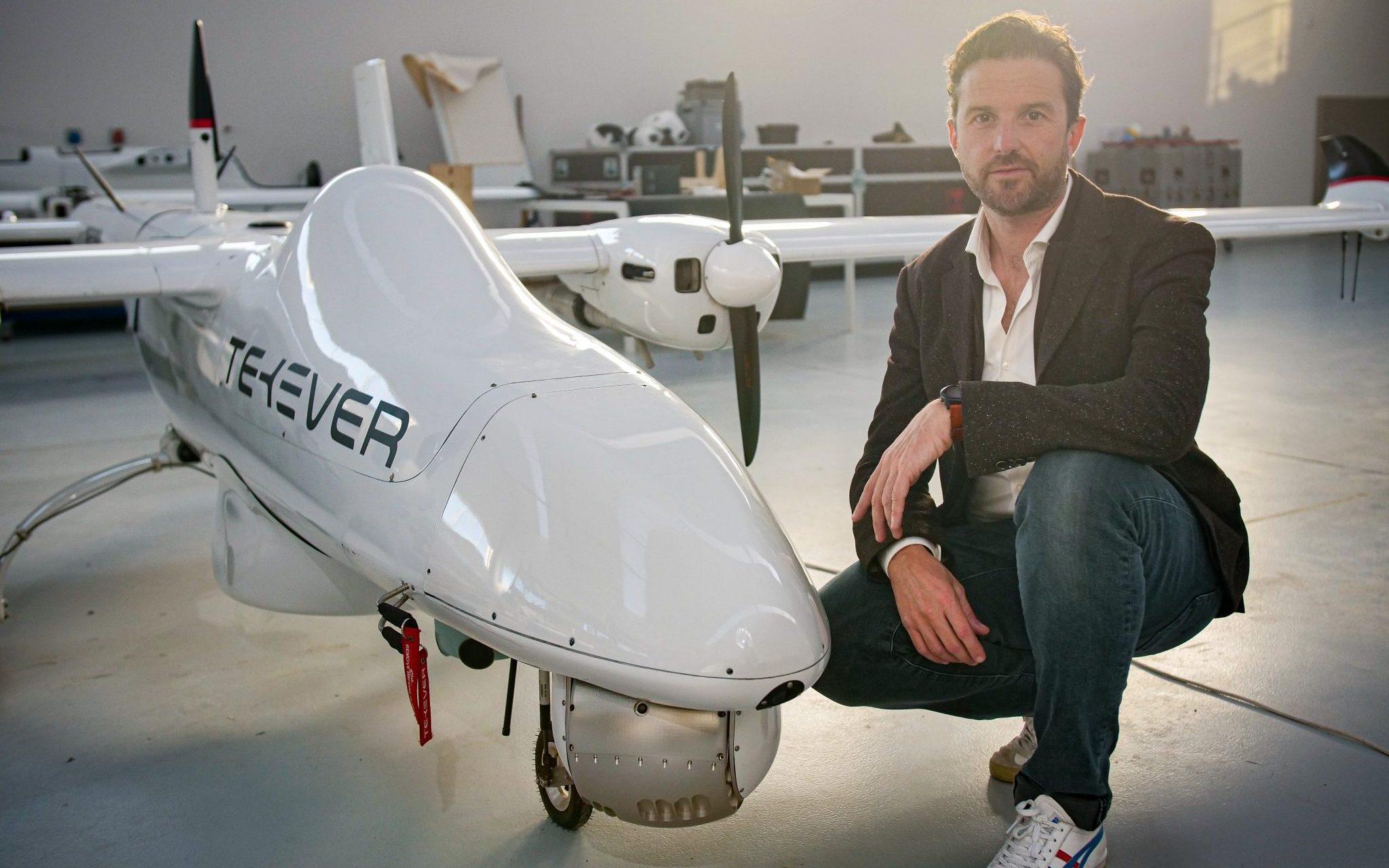 Picture of Ricardo Mendes, CEO and founder of drone startup Tekever.