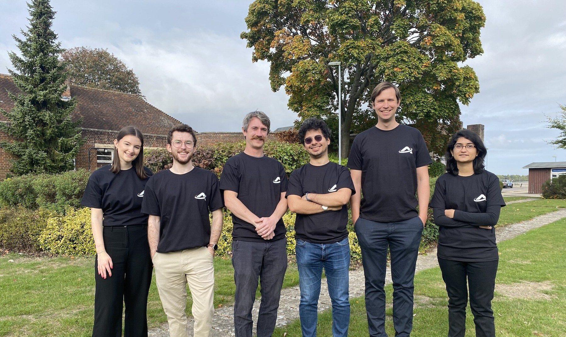 A landscape image of the Archangel Lightworks team