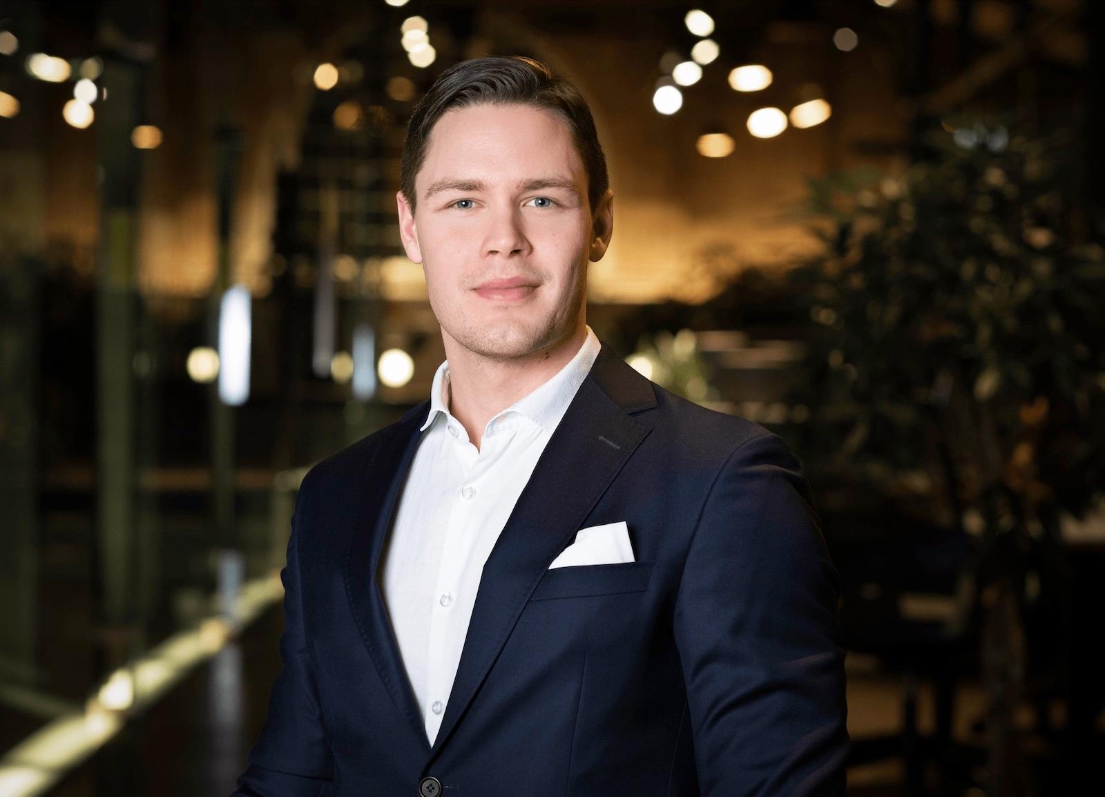 Picture of Petter Aasa, cofounder of digital therapeutics startup Vitala Health.