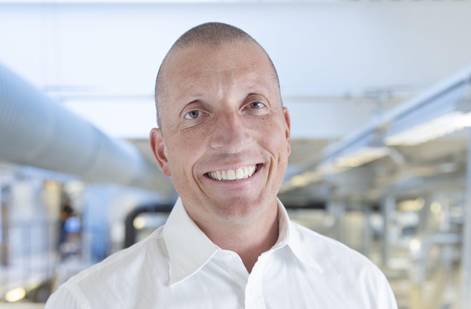 Picture of Giovanni Fili, founder of flexible solar panel startup Exeger