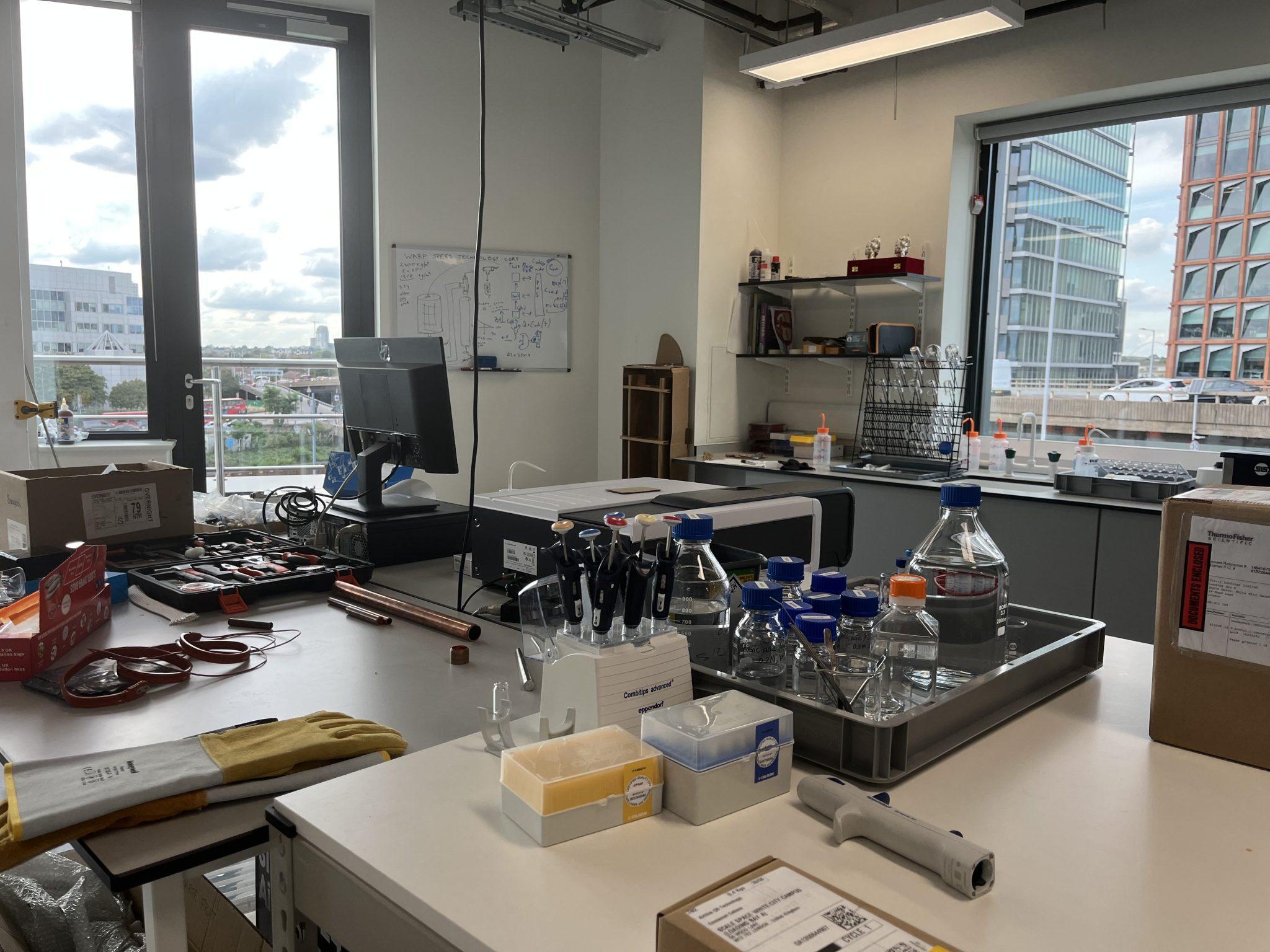 Airhive's lab space