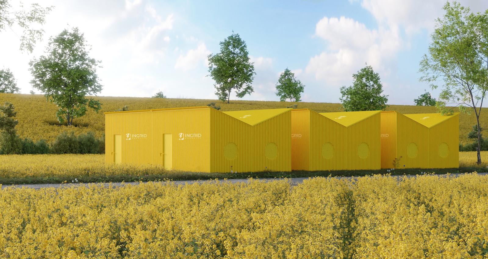 Picture of Ingrid Capacity's battery storage solution