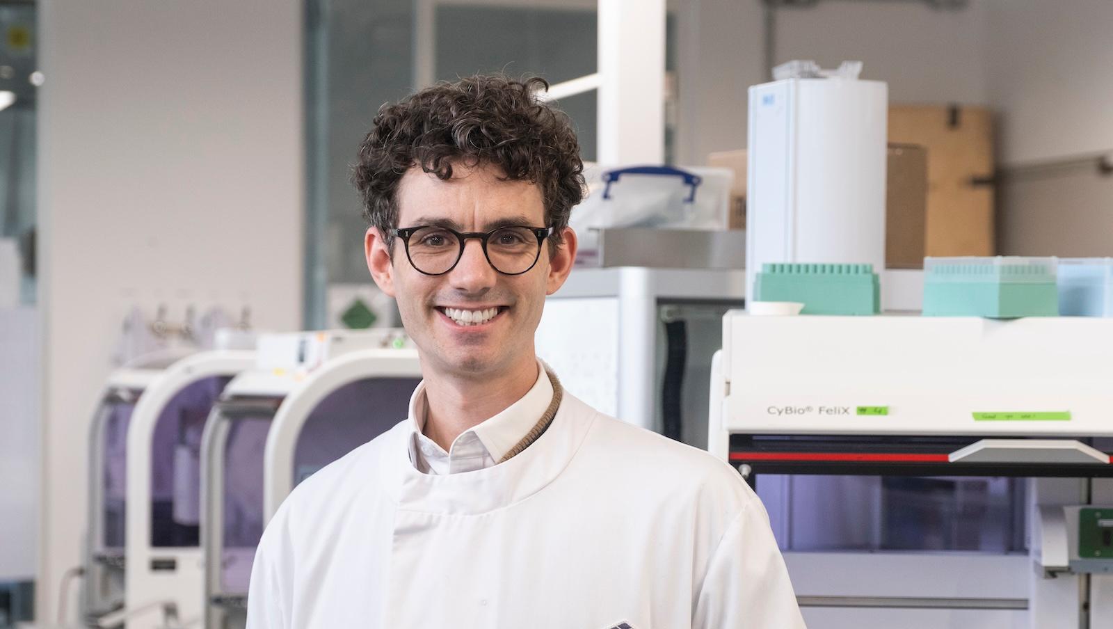 Picture of drug discovery startup LabGenius' founder and CEO James Field.