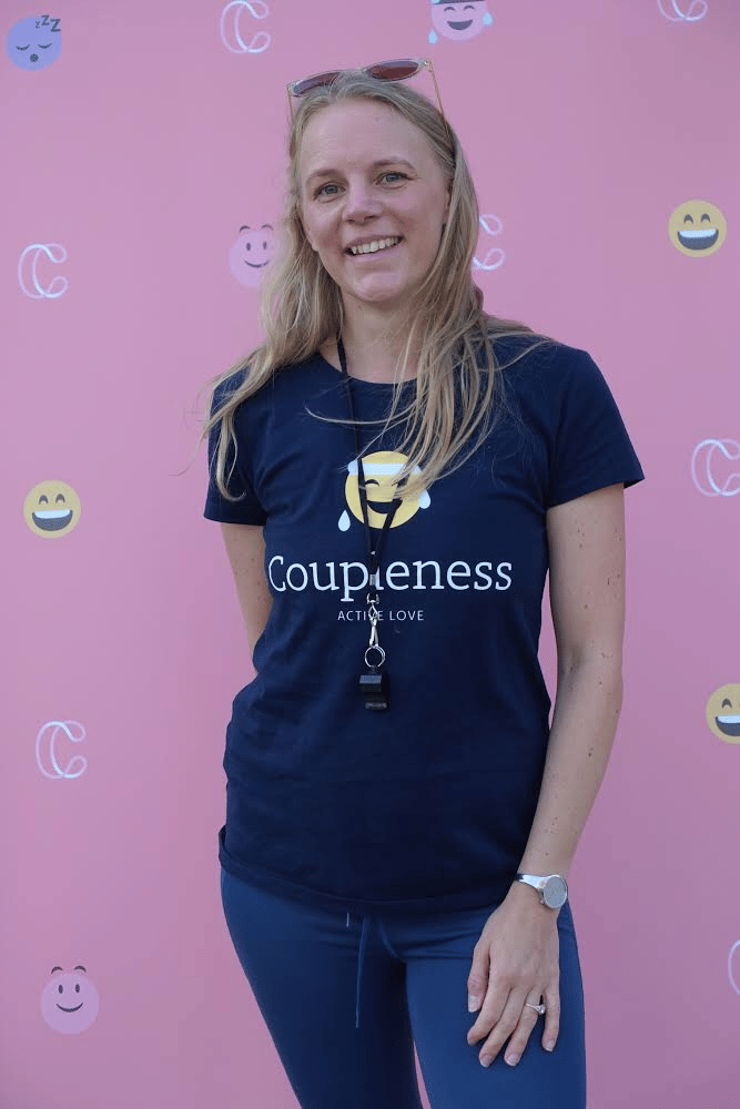 Jenny Holmström, in the early days of building Coupleness.