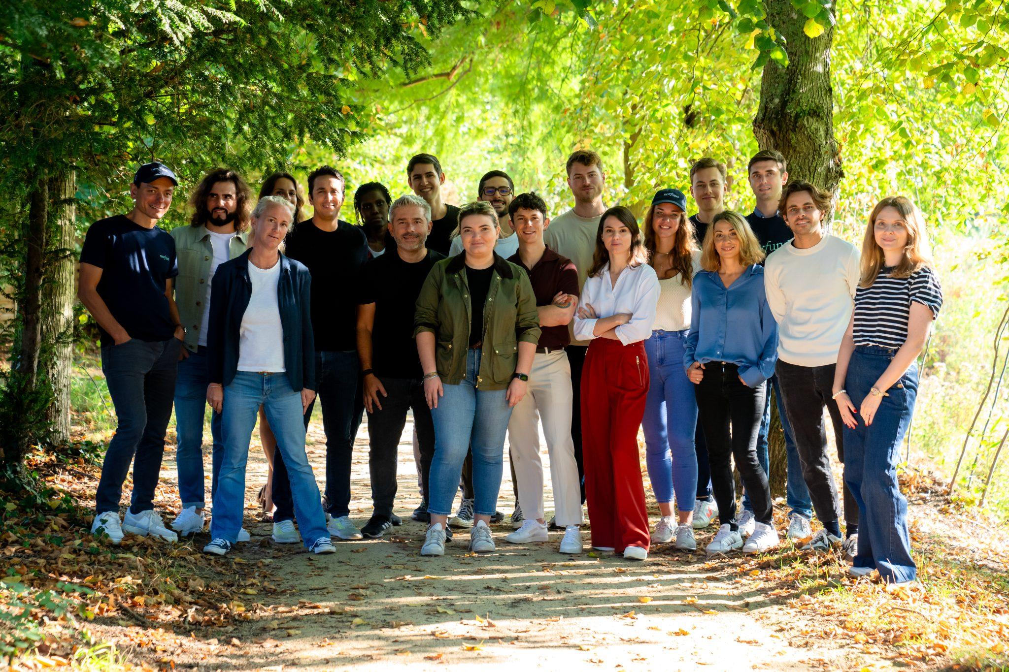 A picture of Newfund's team