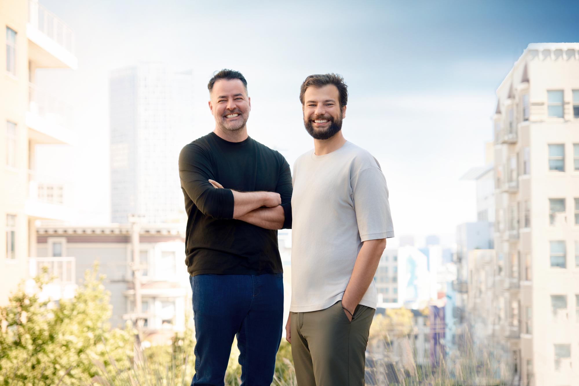 A photo of Poolside's founders