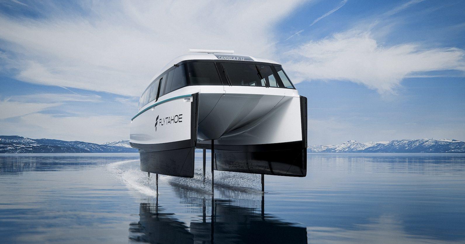 Candela's 30 passenger flying ferry