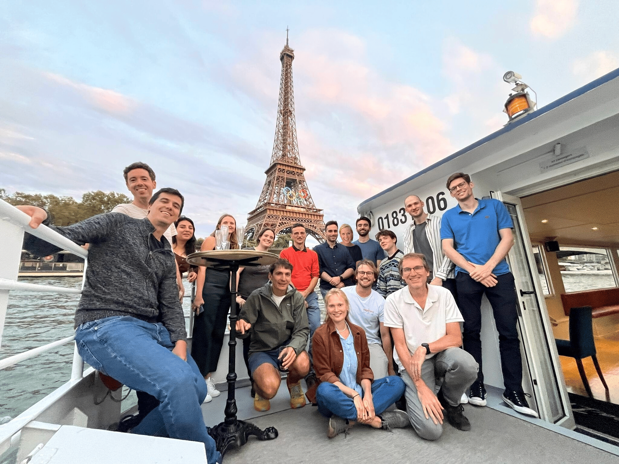 A photo of Bioptimus's team