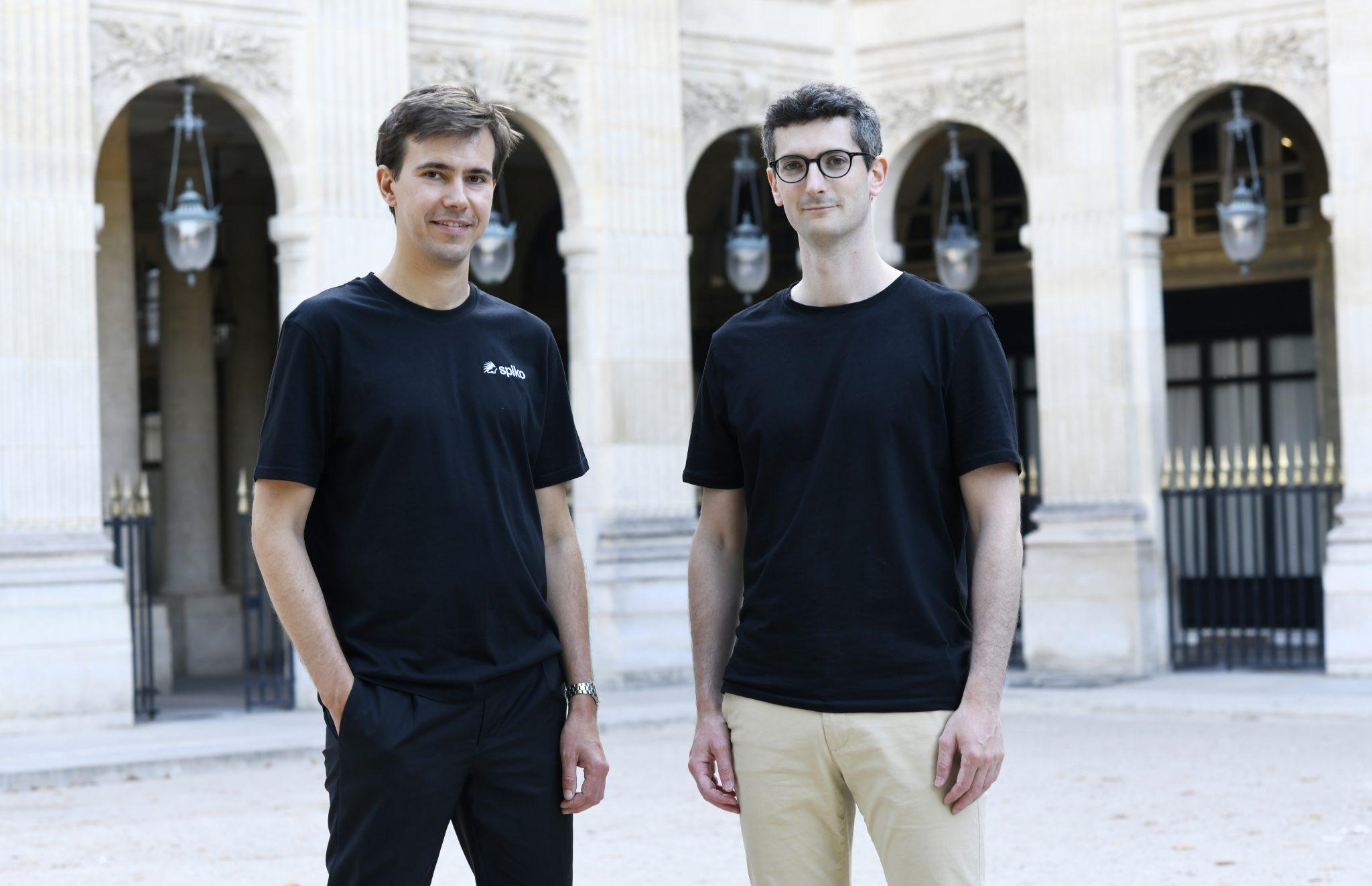 Spiko cofounders, Paul-Adrien Hyppolite (left) and Antoine Michon (right)