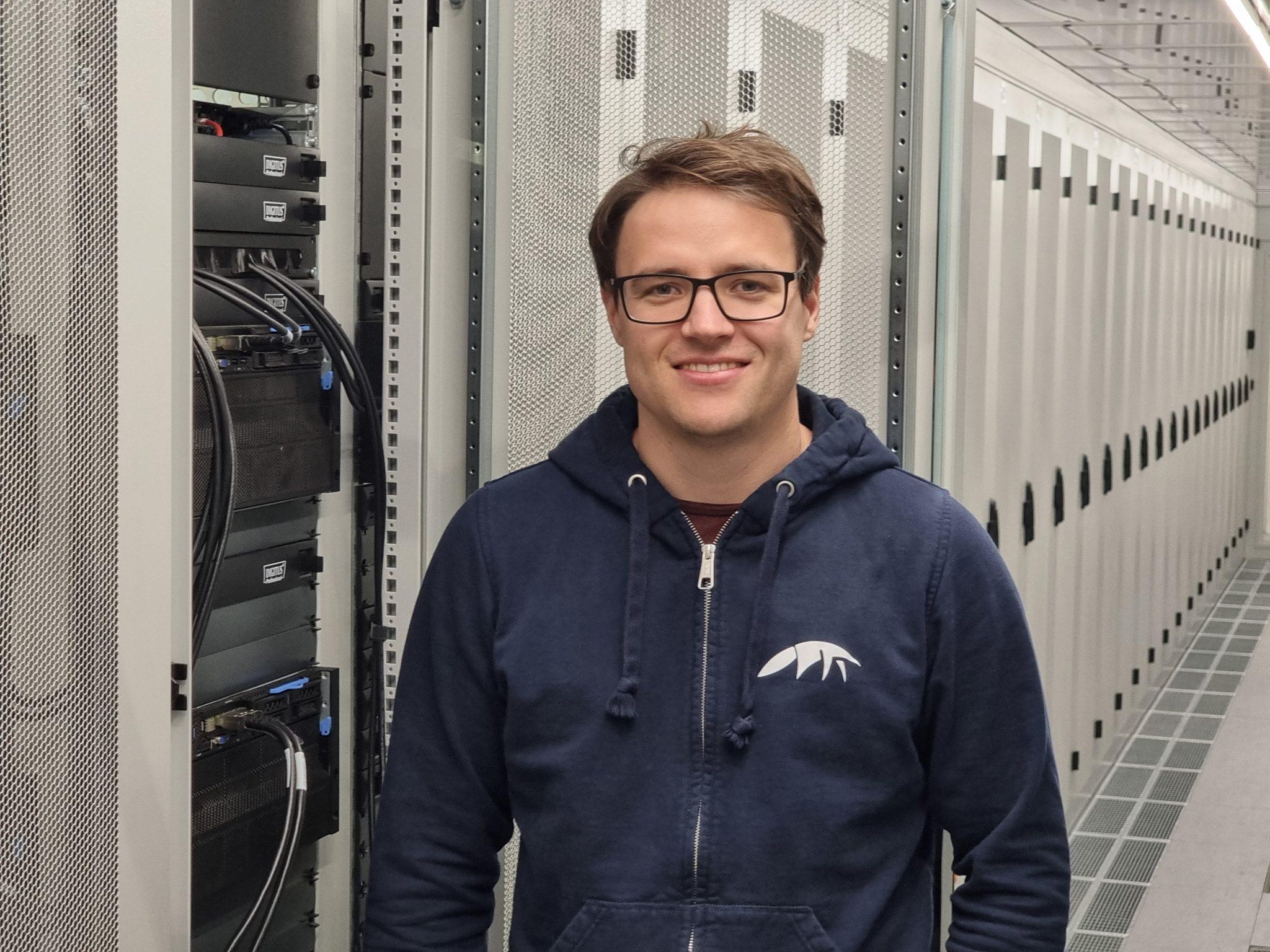 Ruben Bryon, CEO of DataCrunch