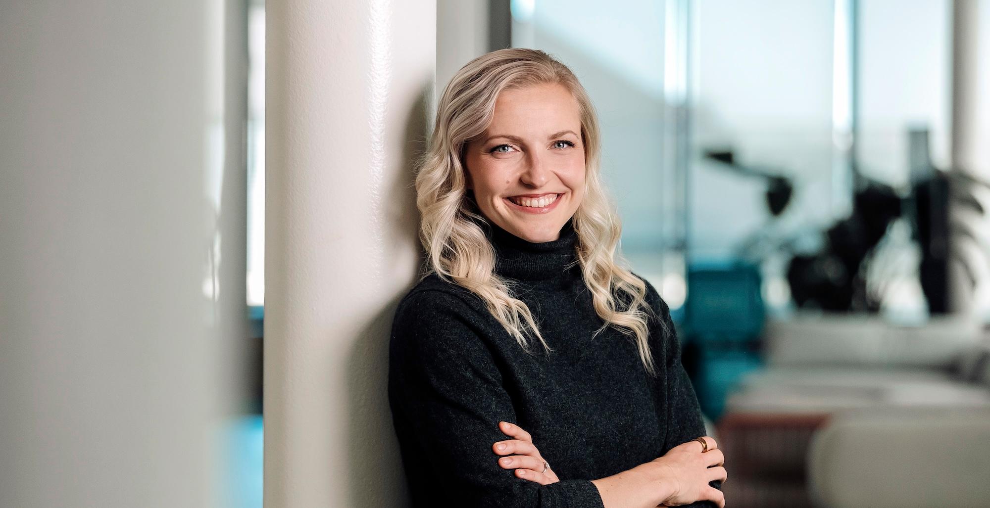 Picture of Marianne Vikkula, head of Wolt