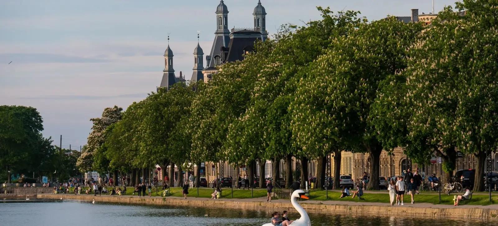 The lakes in Copenhagen