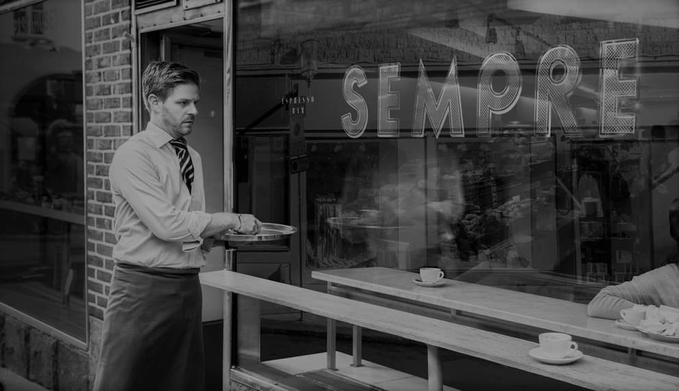 Sempre espresso bar in Stockholm