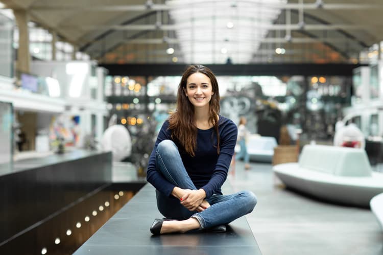 A photo of Roxanne Varza, director of startup incubator Station F