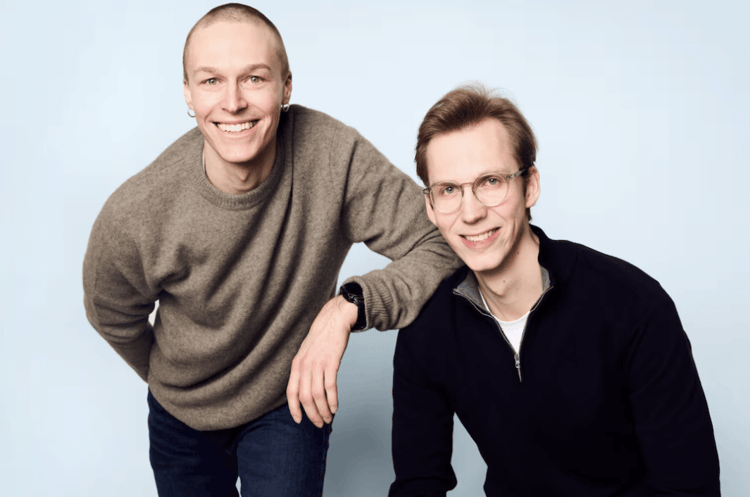 Legora cofounders Max Junestrand and Sigge Labor