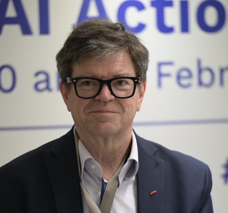 A picture of Yann LeCun at the AI Action Summit in Paris in February 2025. Credit: Isabelle Harsin/SIPA/MEAE