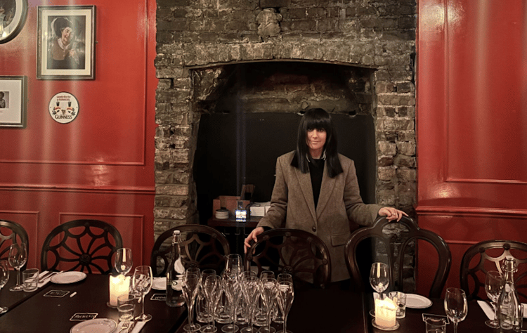 Nauta’s Ana Fernandez takes on the role of host Claudia Winkleman