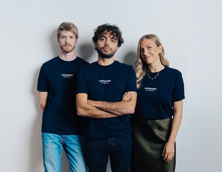 A photo of the Lexroom founders.