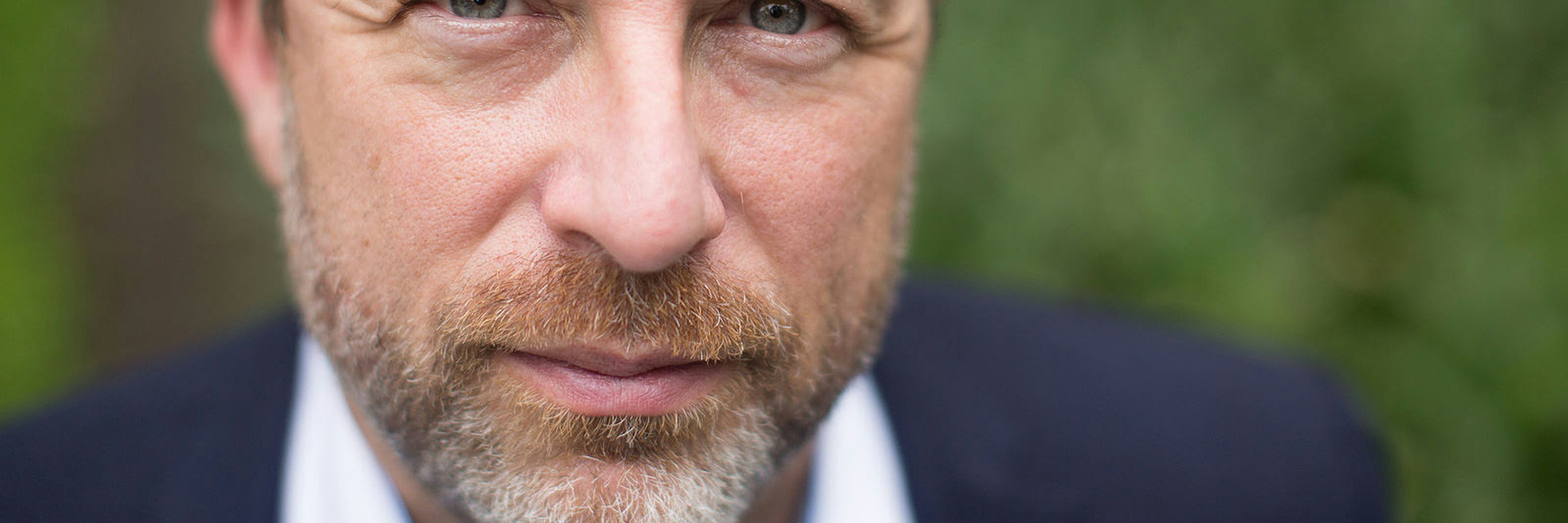 Headshot of Jimmy Wales, founder of Wikipedia