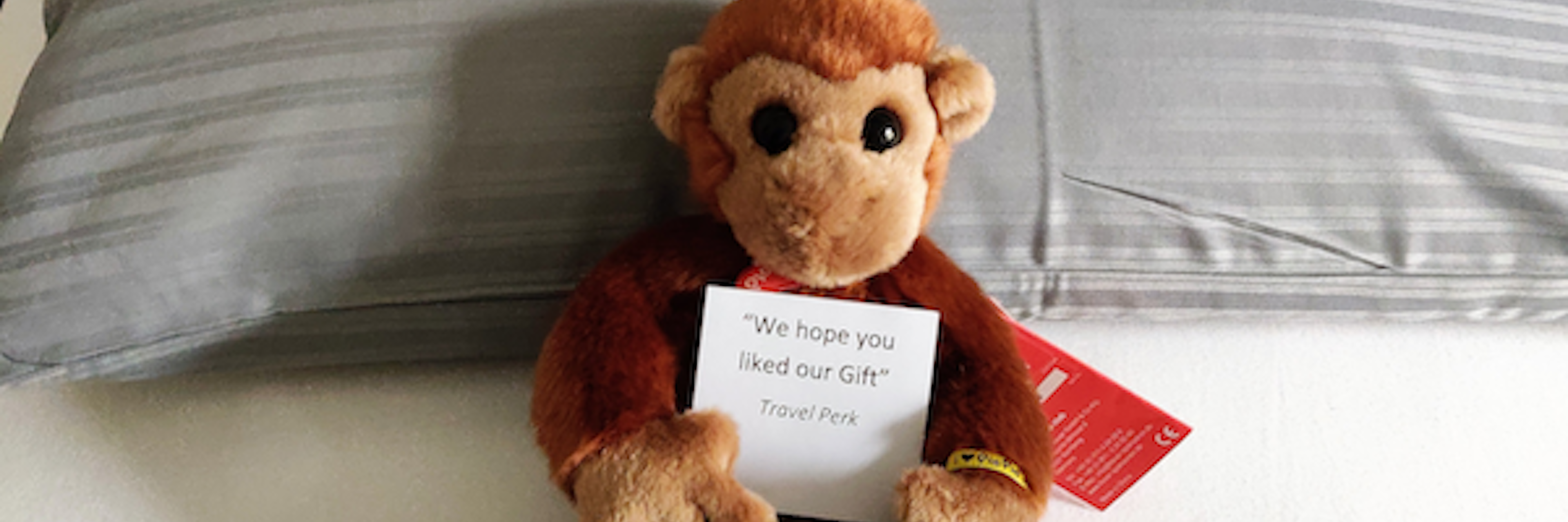 TravelPerk toy monkey