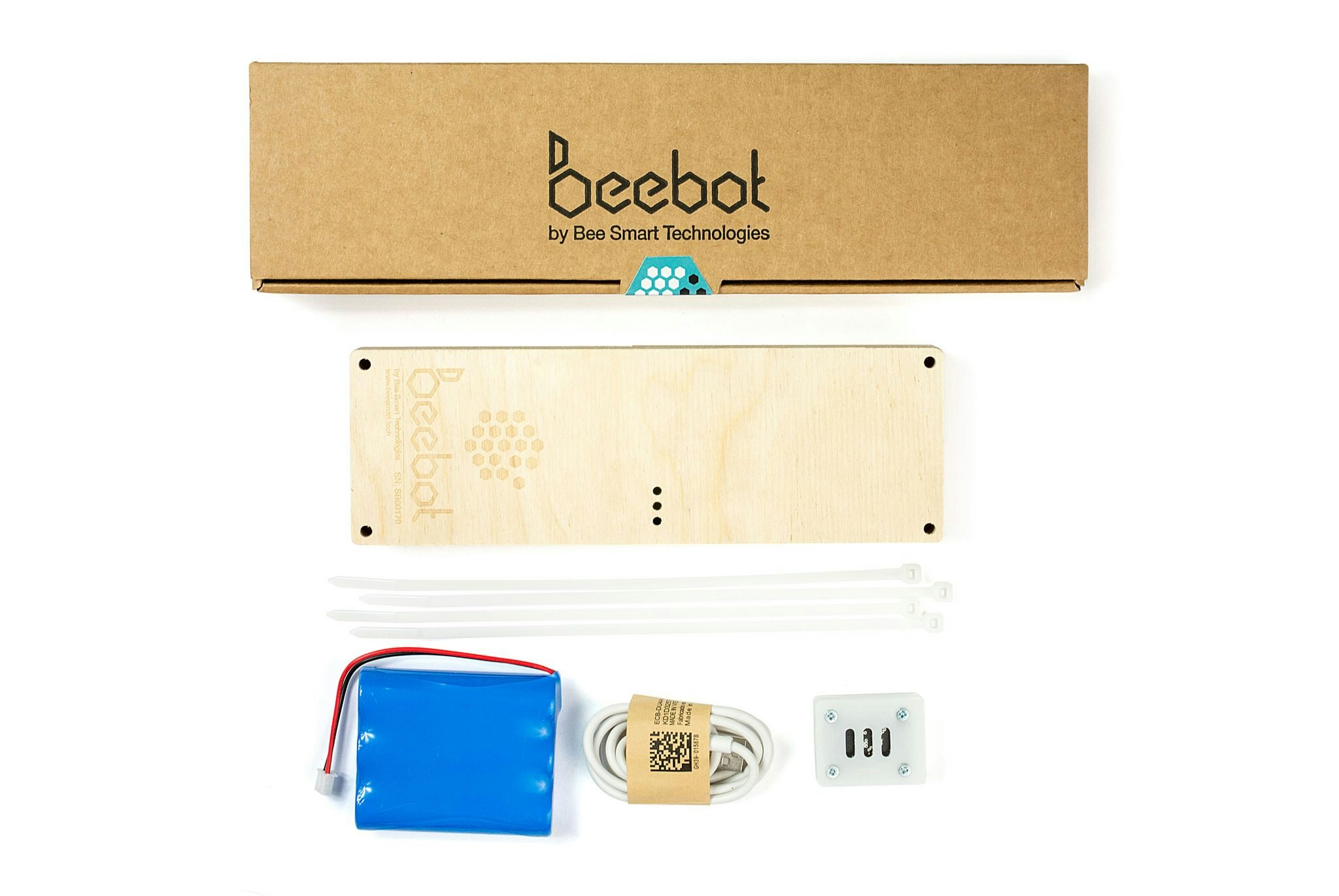 A Pollenity Beebot smart hive monitor kit.