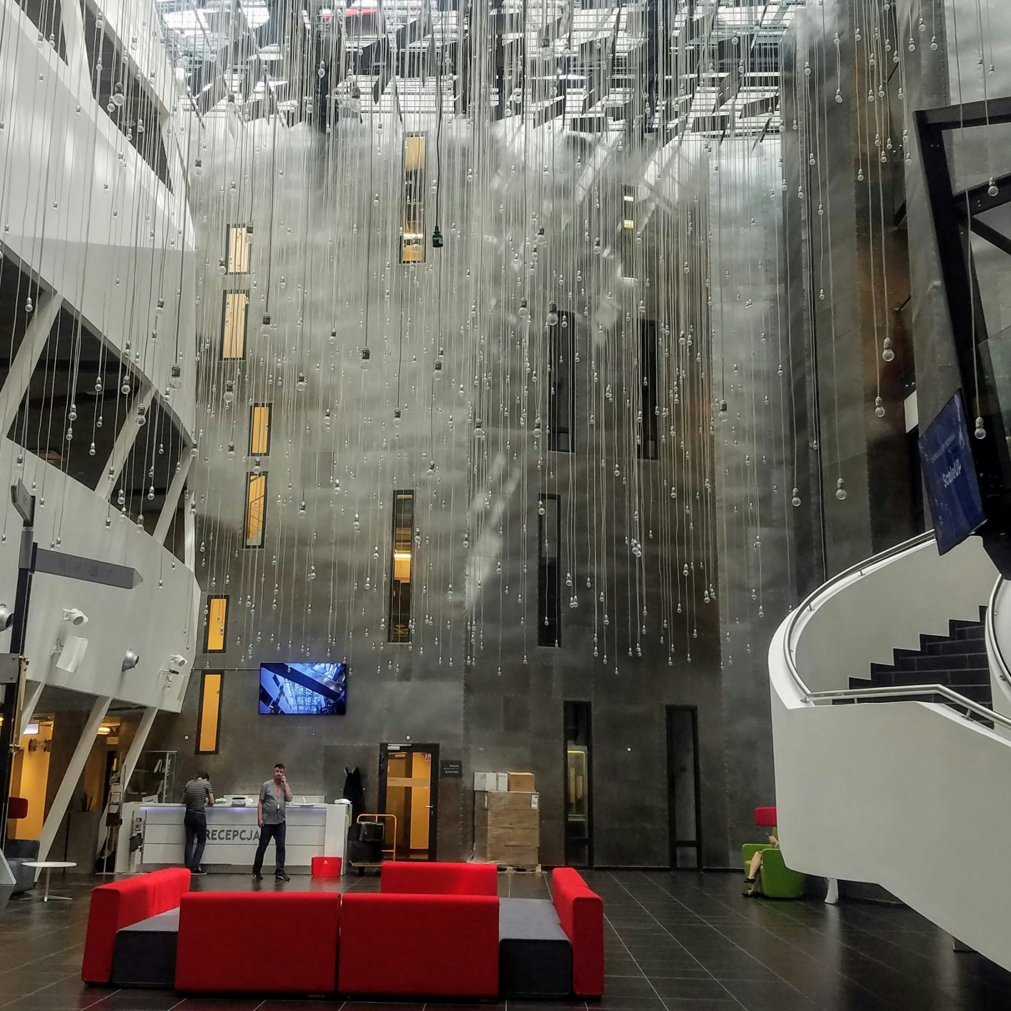 Krakow Technology Park's main hall 