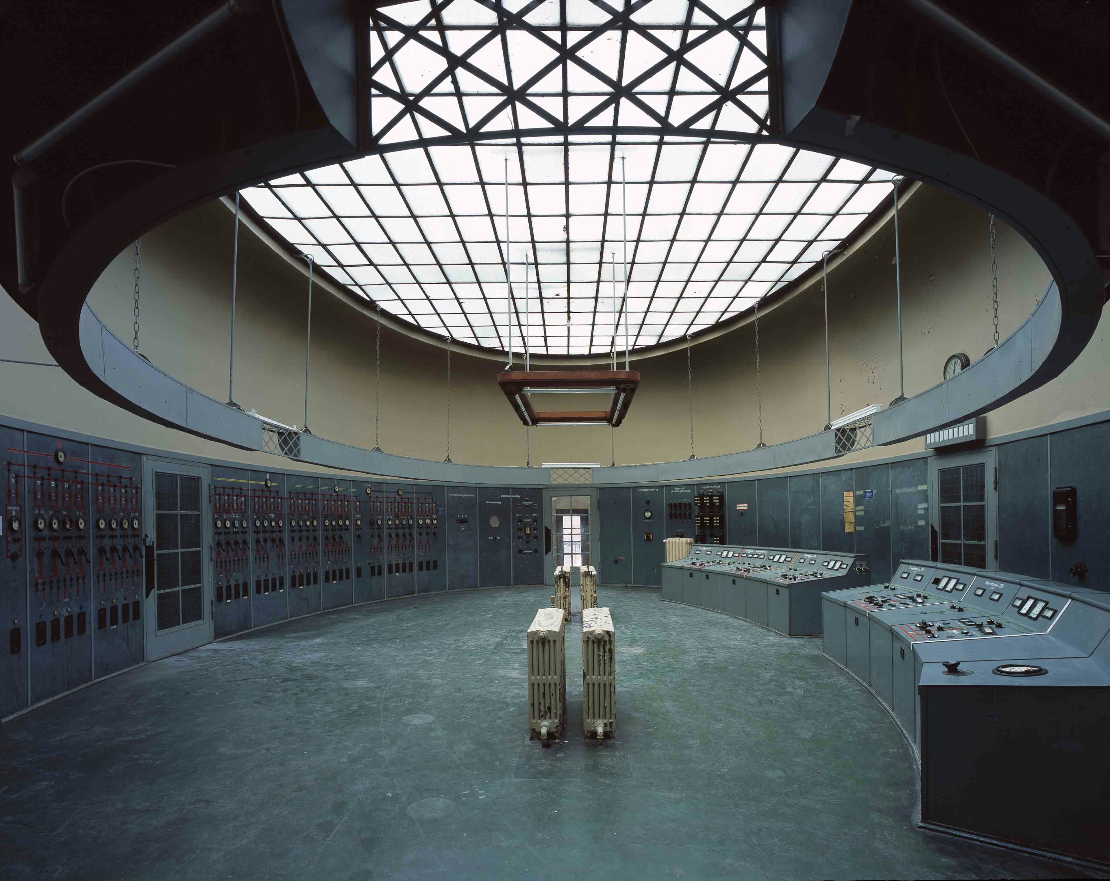 Photo of the control room of the old electricity factory, which GetYourGuide is currently renovating to move into in September.