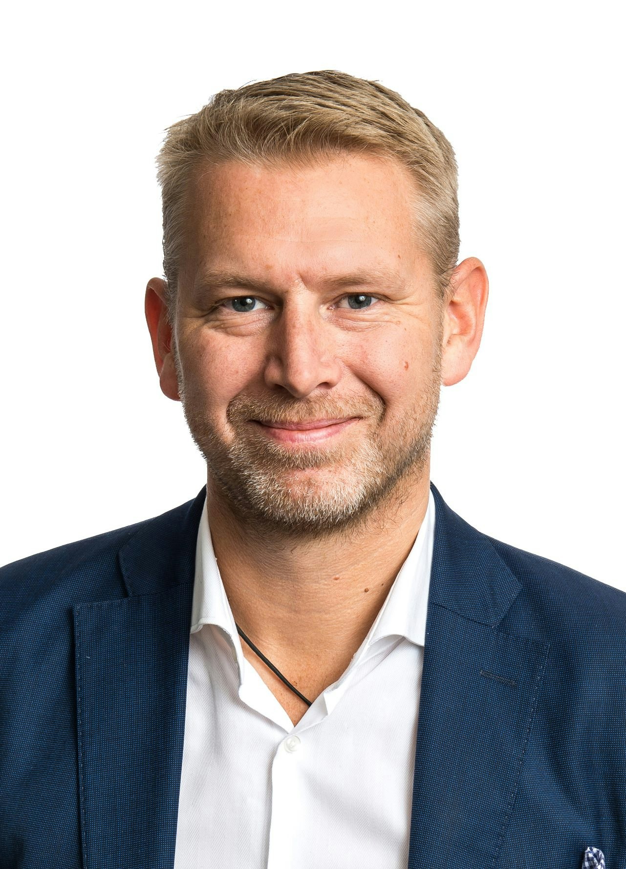 Headshot of Peter Carlsson, the Chief Executive of Northvolt.