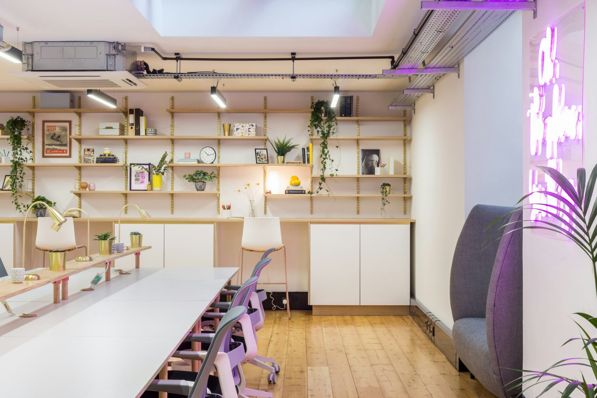 The Cuckooz Nest coworking space in London has childcare.