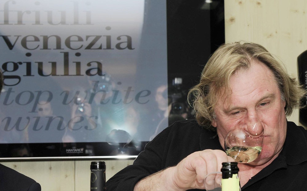 French actor / gourmand Gerard Depardieu