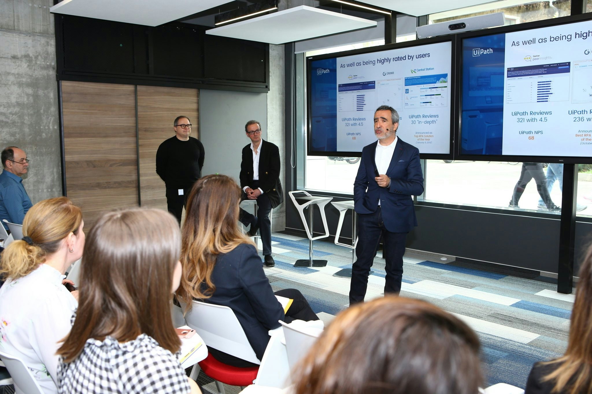 Opening of the UiPath Immersion Lab in Bucharest